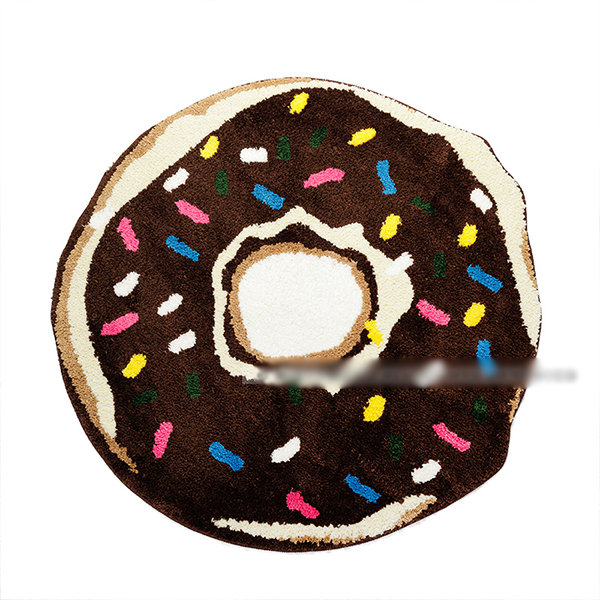 Donut Pillow - Polyester - White - Blue - 4 Colors - 2 Sizes - ApolloBox