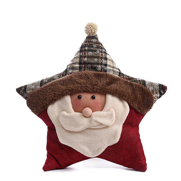 Shaped Santa Pillow