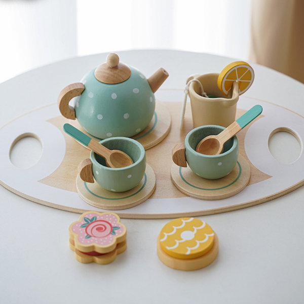 Toddler tea cheap set with case