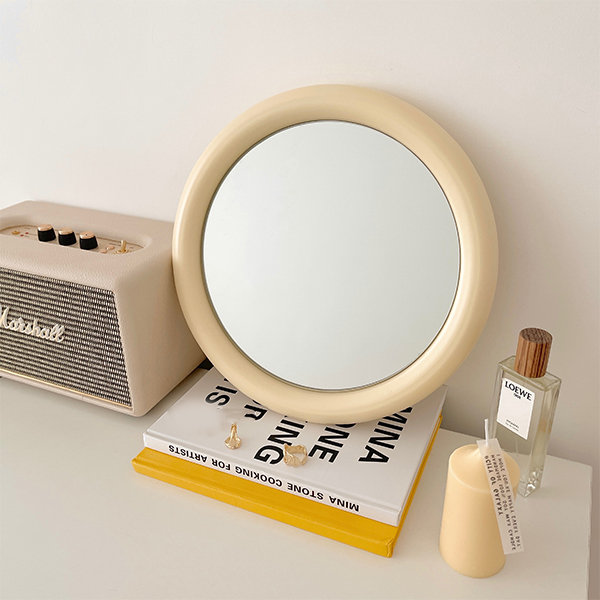 Gold Mini Makeup Mirror from Apollo Box