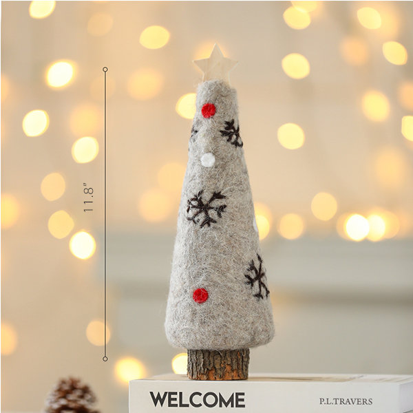 Cute Felted Christmas Ornaments - ApolloBox