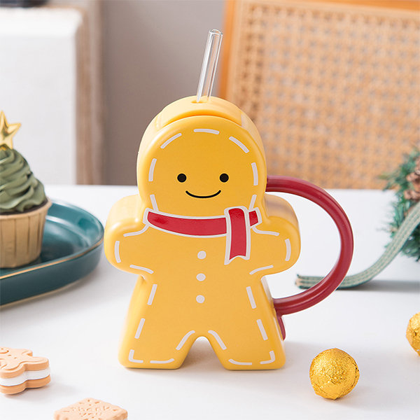 Mini Gingerbread Man Mug Topper Cookie Cutter 