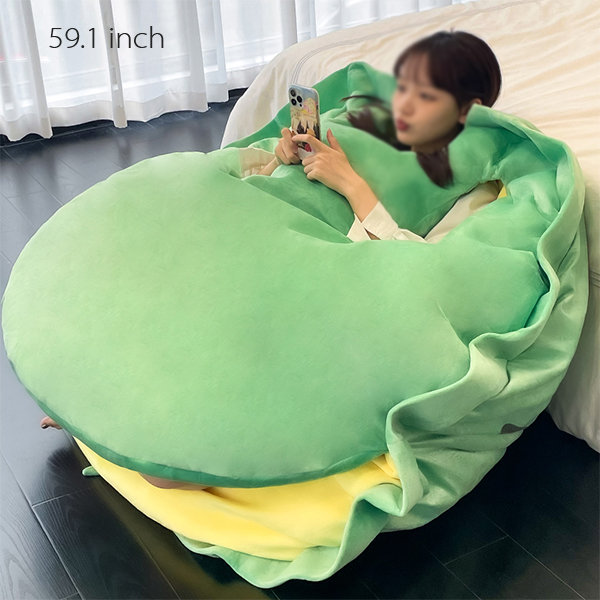  Meqtpomy 62in Wearable Turtle Shell Pillow Adult