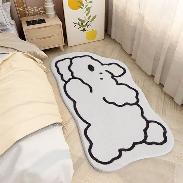 Adorable Border Collie Dog Area Rug Bedroom Rug Family Gift US Decor - Peto  Rugs