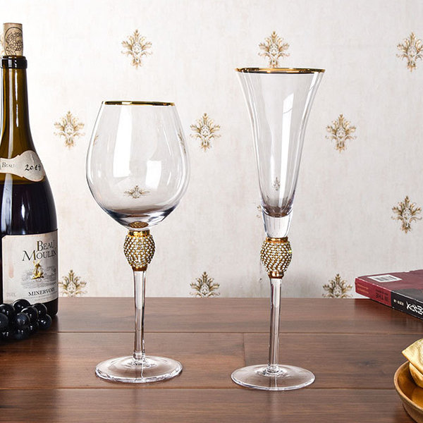 Champagne Glass - Wine Glass - Set of 2 - ApolloBox