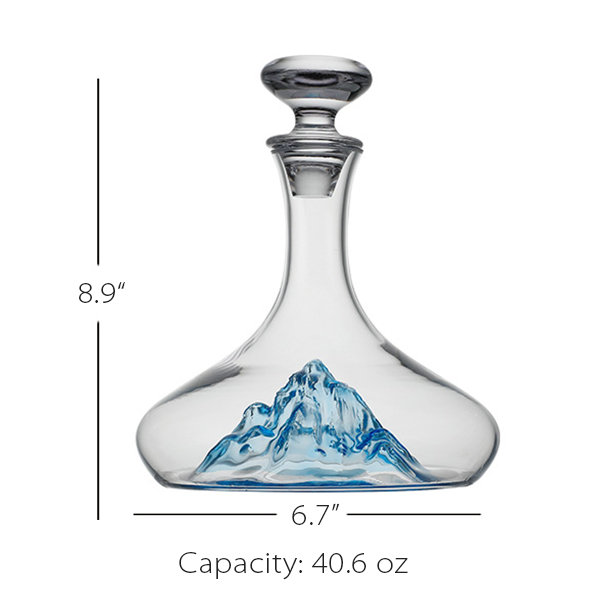 Beautiful Glass Decanter Set - ApolloBox