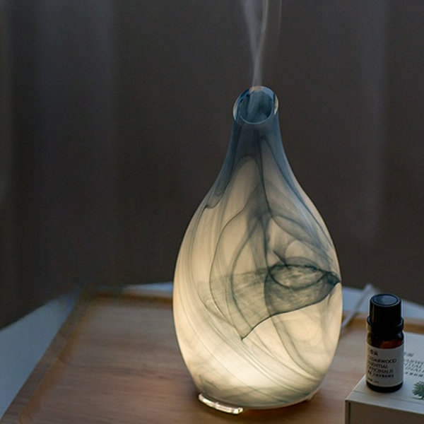 Glass Lamp Aromatherapy Machine - Colored Glaze - 4.1oz Capcity