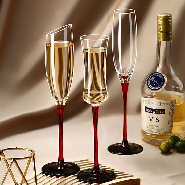 Luxury Champagne Glasses - Zinc Alloy - Set of 2 - ApolloBox