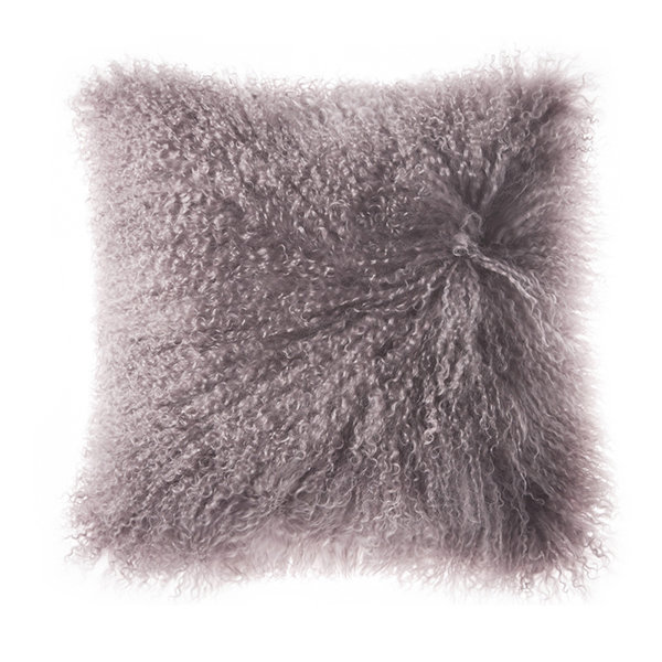 Plush Fluffy Throw Pillow - Pink - Blue - 6 Colors from Apollo Box