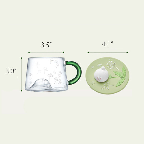 Cheap Cute Glass Cup Cover Silicone Bowknot Cup Cover Coffee Mug