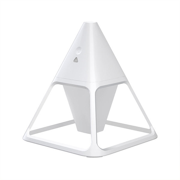 LED Humidifier - Essential Oil Diffuser - Black - White - ApolloBox