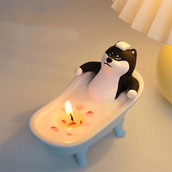 Cute Cartoon Aromatherapy Candle - Soy Wax - Bee Wax - ApolloBox