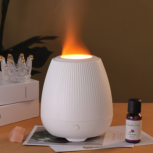 Flame Inspired Humidifier - White - Black - 3 Colors - ApolloBox
