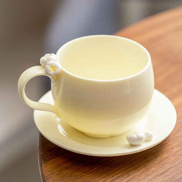 Minimalist Coffee Cup And Saucer from Apollo Box