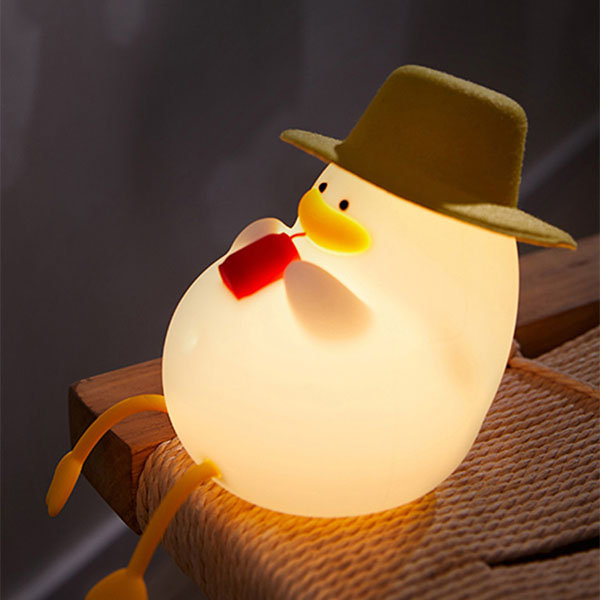 Cute Duck Night Light - Soft Glow - ApolloBox