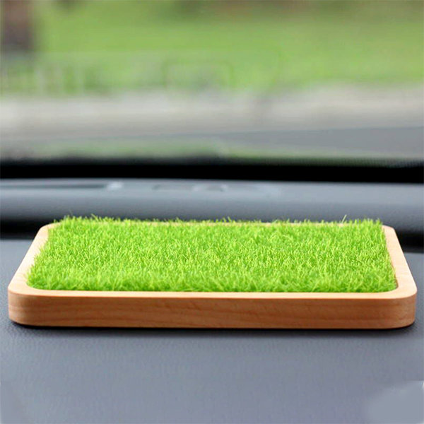 Grass Display For Cars - Non Slip - 2 Patterns - 2 Sizes