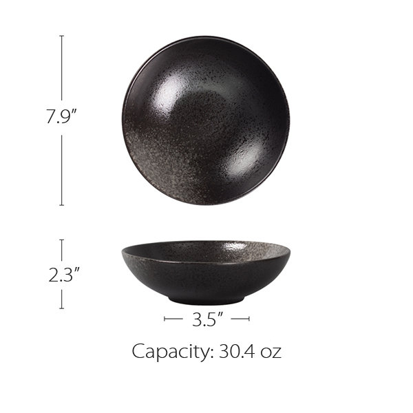 Japanese Ceramic Bowl - 3 Capacity Options - ApolloBox