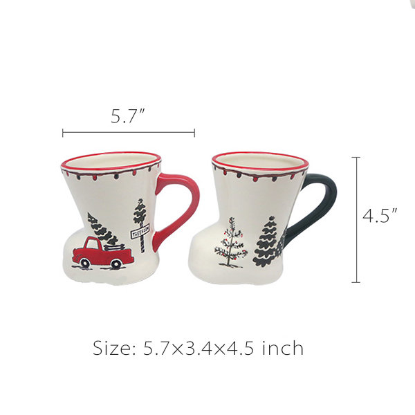 Sweet Reindeer Mug - 4 Patterns - Festive Perfection from Apollo Box