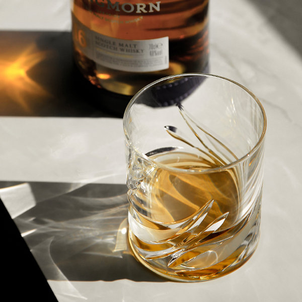 Whiskey Glass - Crystal Glass - Modern Design - ApolloBox