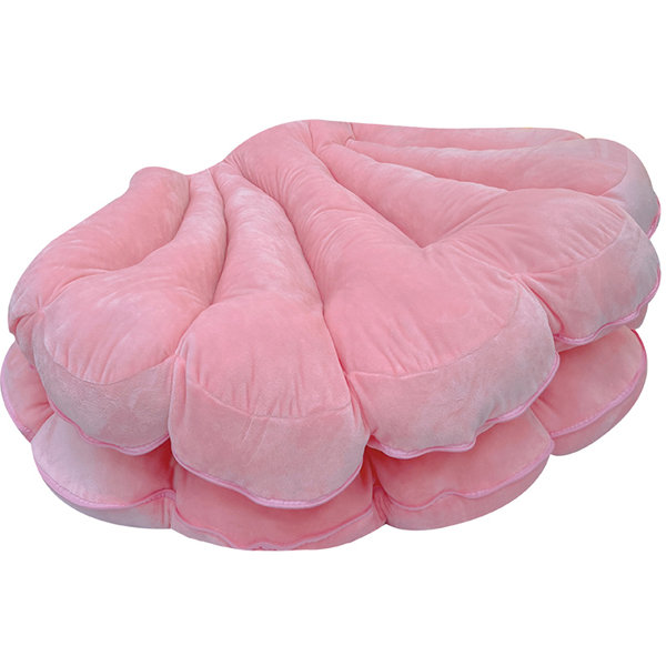 Wearable Clam Shell Pillow - Plush - Pink - Blue - 2 Sizes from Apollo Box
