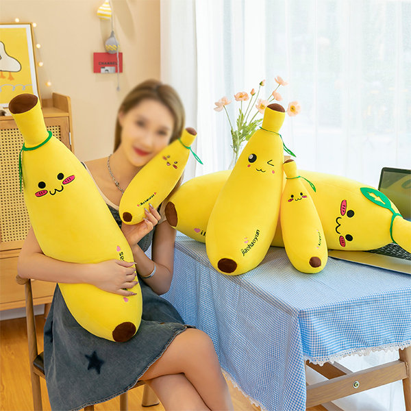  Cute Throw Pillow Stuffed Banana Toys Kawaii Banana