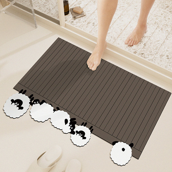 Plush Absorbent Floor Mat - Synthetic Fiber - 10 Styles Available from  Apollo Box