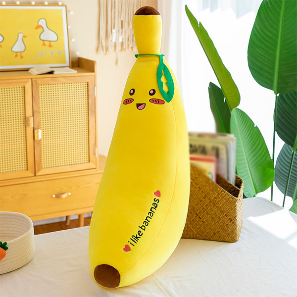 3 Sizes Banana Plush Toy Banana Plush Toy Soft Fruit Shaped