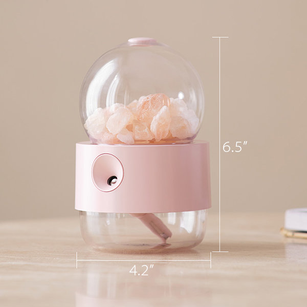 Salt Mine Humidifier - Portable - White - Pink