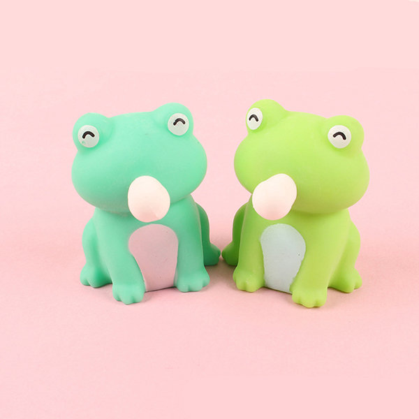 Stress Relief Toy - Plastic Squeeze Toy - Pig - Frog - Set of 3 - ApolloBox