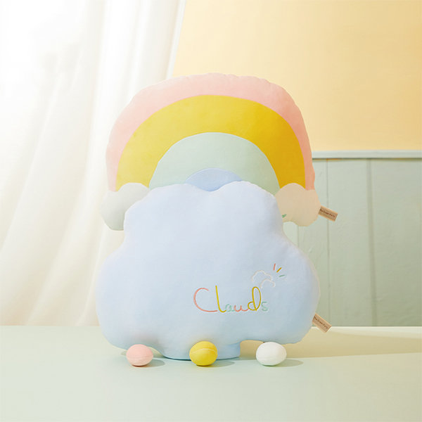 Cloud With Feet Pillow - Soft Plush - ApolloBox