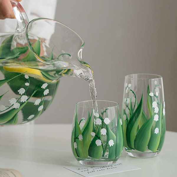 Lily Of The Valley Wine Glass - ApolloBox