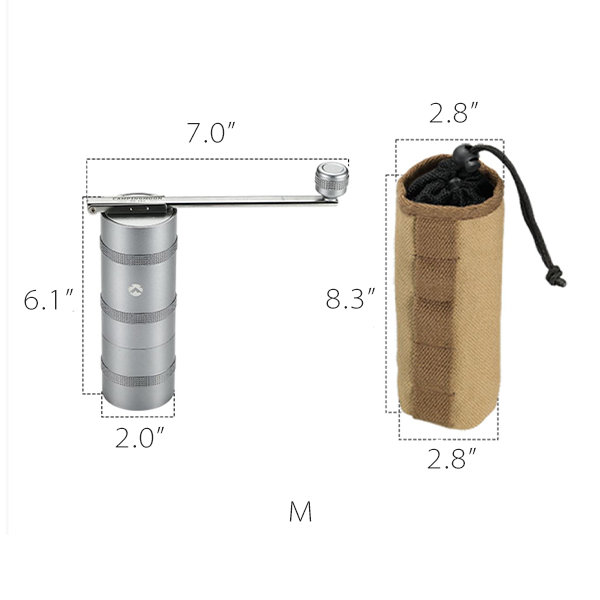 Manual Coffee Bean Grinder from Apollo Box