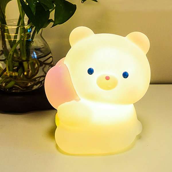 Tulip And Animal Night Light - Rabbit - Bear - ApolloBox