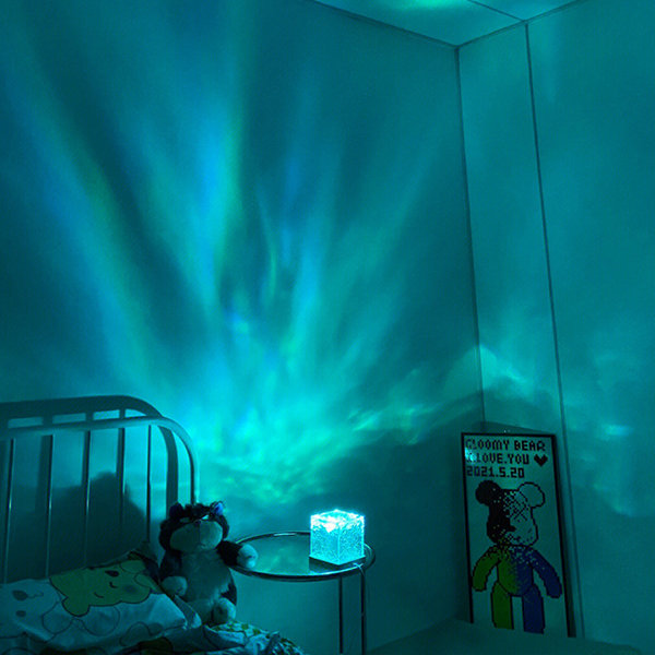 Water Wave Projector - Night Lamp - 16 Light Colors - ApolloBox