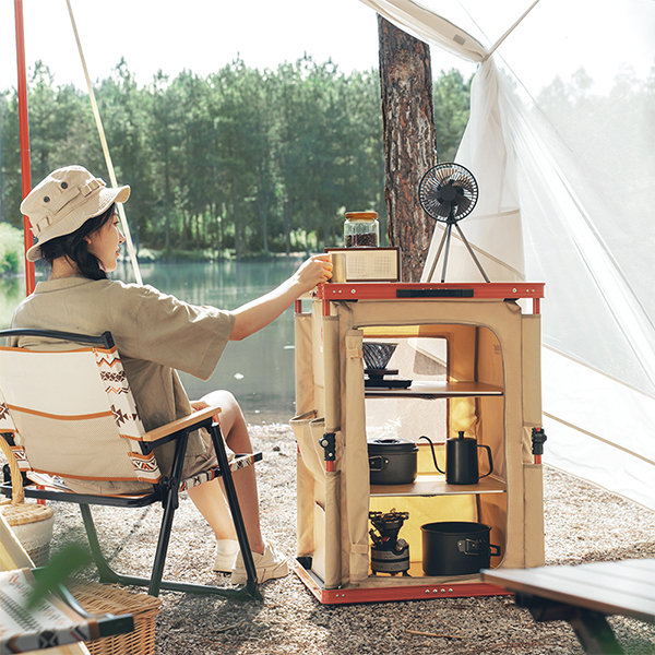 KIPEKE Camping-Schuh-Organizer, Zelt- und Wohnmobil-Camping-Organizer, 210D  Oxford-Stoff, 9 Ablagen, große Kapazität, faltbar, klassifizierte  Organisation, Camping-Aufbewahrungsschrank Gray : : Sport &  Freizeit