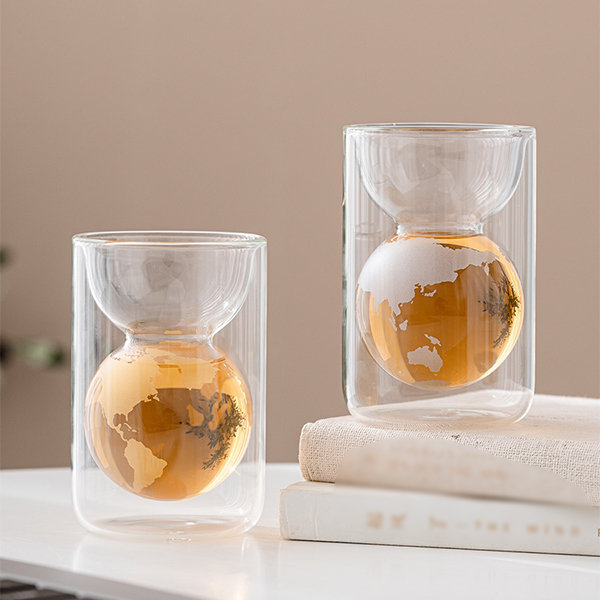 Crystal Glass Square Cup from Apollo Box