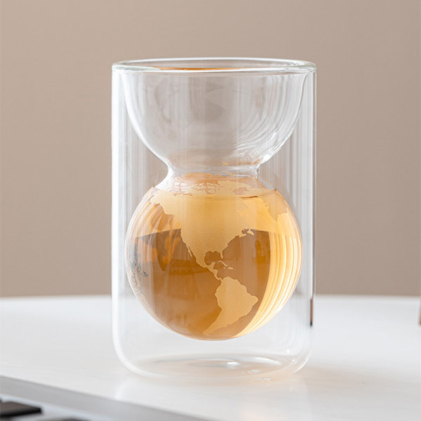 Creative Barrel Shape Mug - Glass - Large Capacity from Apollo Box