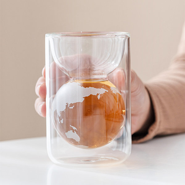 Creative Barrel Shape Mug - Glass - Large Capacity from Apollo Box