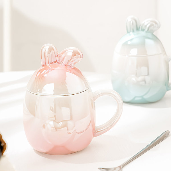 Silicone Tea Bag Holder Clips Cute Rabbit Cup Mug Tea Infusers