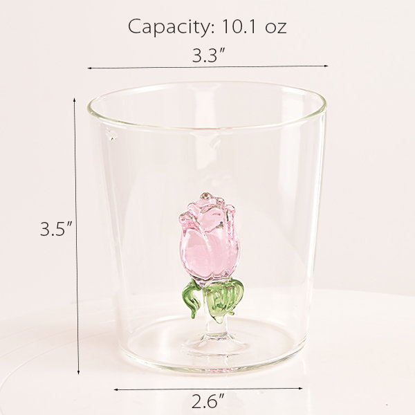 Creative Barrel Shape Mug - Glass - Large Capacity - ApolloBox