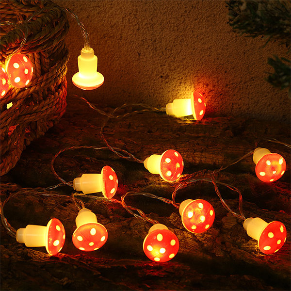 Mushroom String Lights - Lengths Design LED - ApolloBox