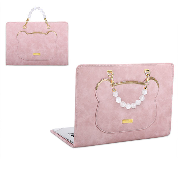 Beary Cute Laptop Sleeves - Pink - Green - 3 Colors - 3 Sizes