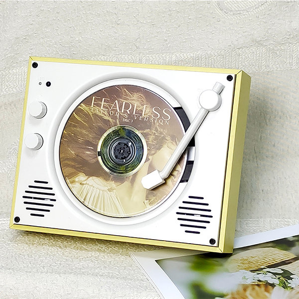 Retro CD Player - CD-R - MP3 - WMA - 5 Colors - ApolloBox