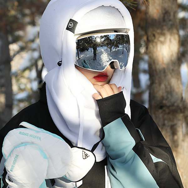 Ski Helmet - Face Protection - Polyester - Black - White - 6 Colors from  Apollo Box