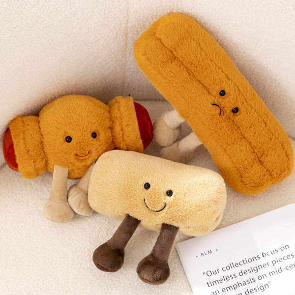Bread Themed Toy Set - Plush - 2 Patterns
