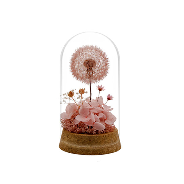 Dandelion Ornament - Glass - Wood - 4 Colors - ApolloBox