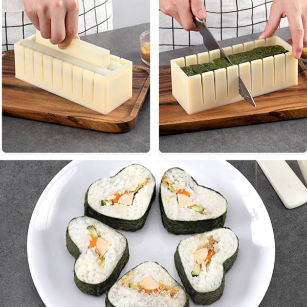 Sushi Making Mold - 3 Patterns - ApolloBox