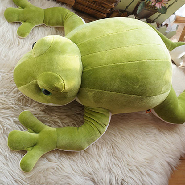 frog shaped hook pillow - Kin Ship Goods