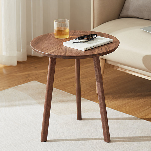 Minimalist Mini Table - Black Walnut Wood - Modern