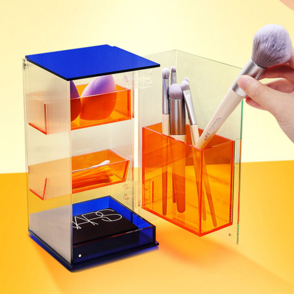 Plastic Makeup Storage Box - ApolloBox